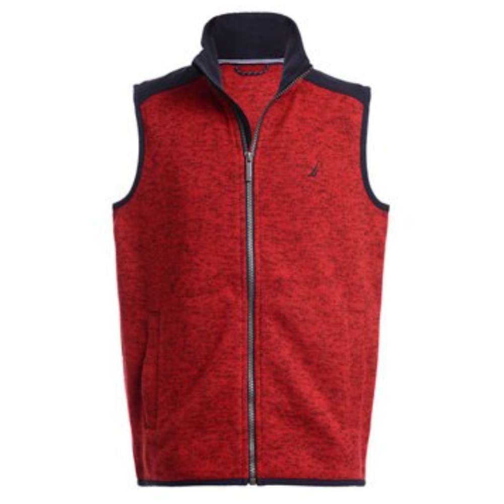 NAUTICA sweater fleece vest NWT